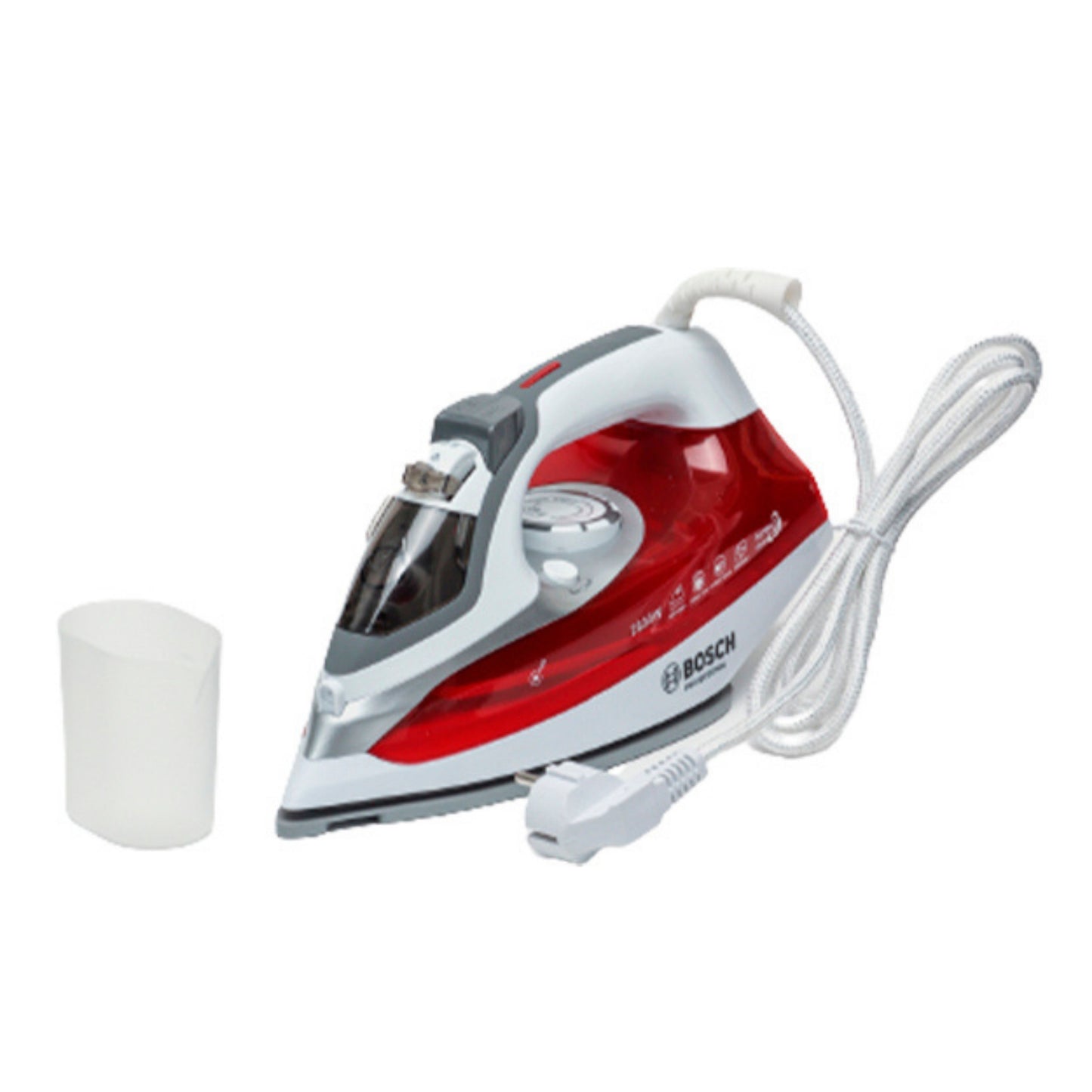 Bosch Steam Iron Ceramic Plate 2600W Red