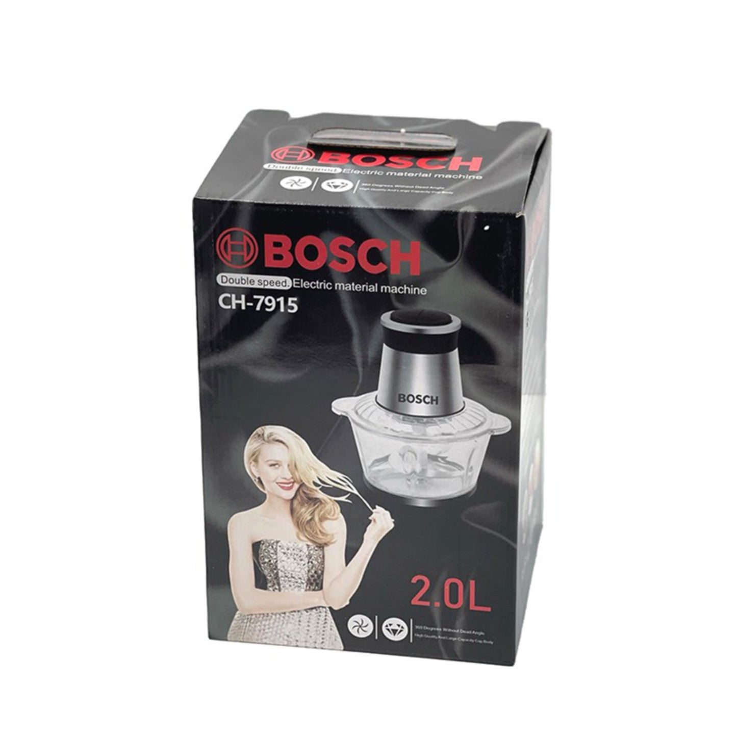 Electric Bosch Chopper Multi-purpose Glass Food Chopper Bosch Mincer Blender Chopper Mixer - 800W
