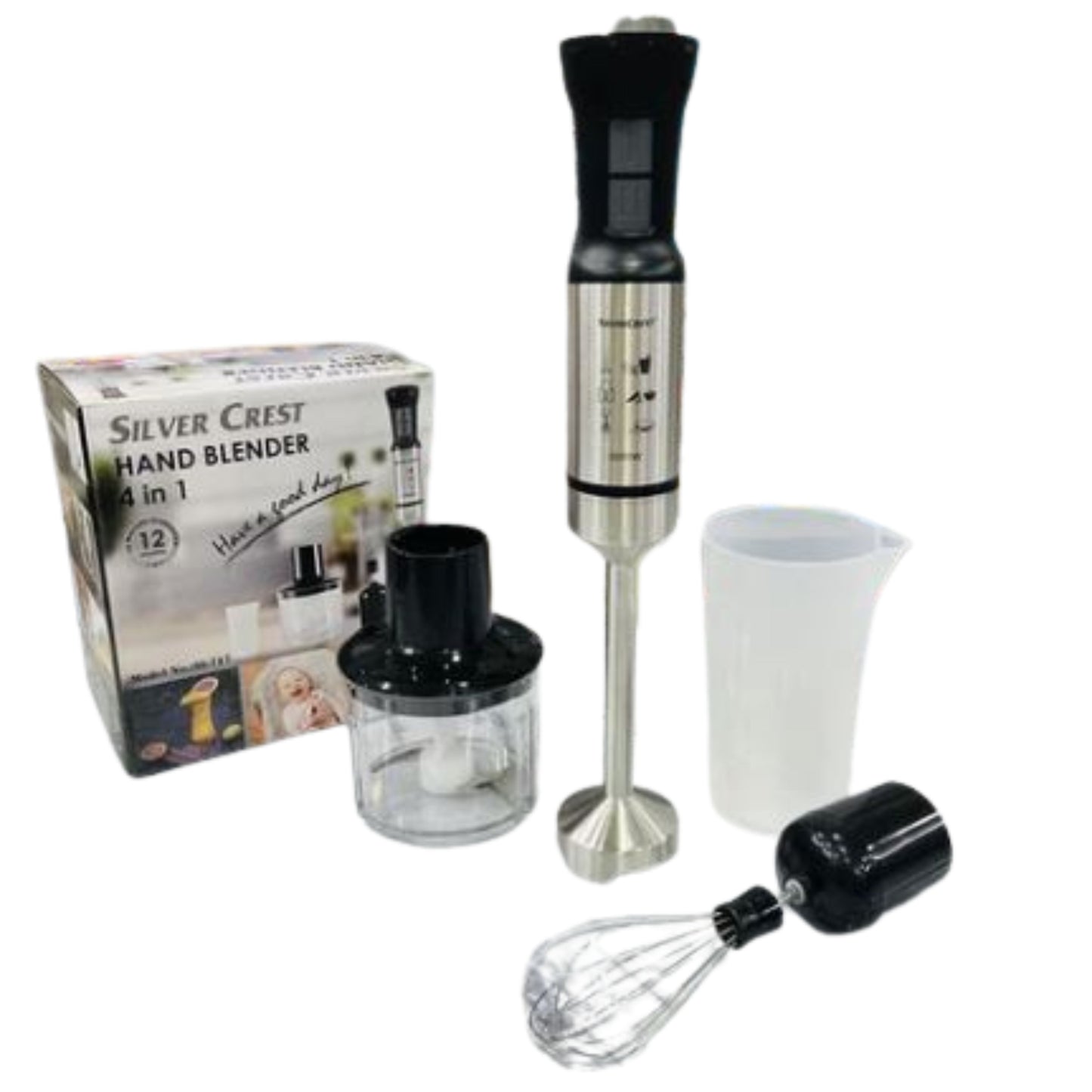 Silver Crest Hand Blender 4-in-1