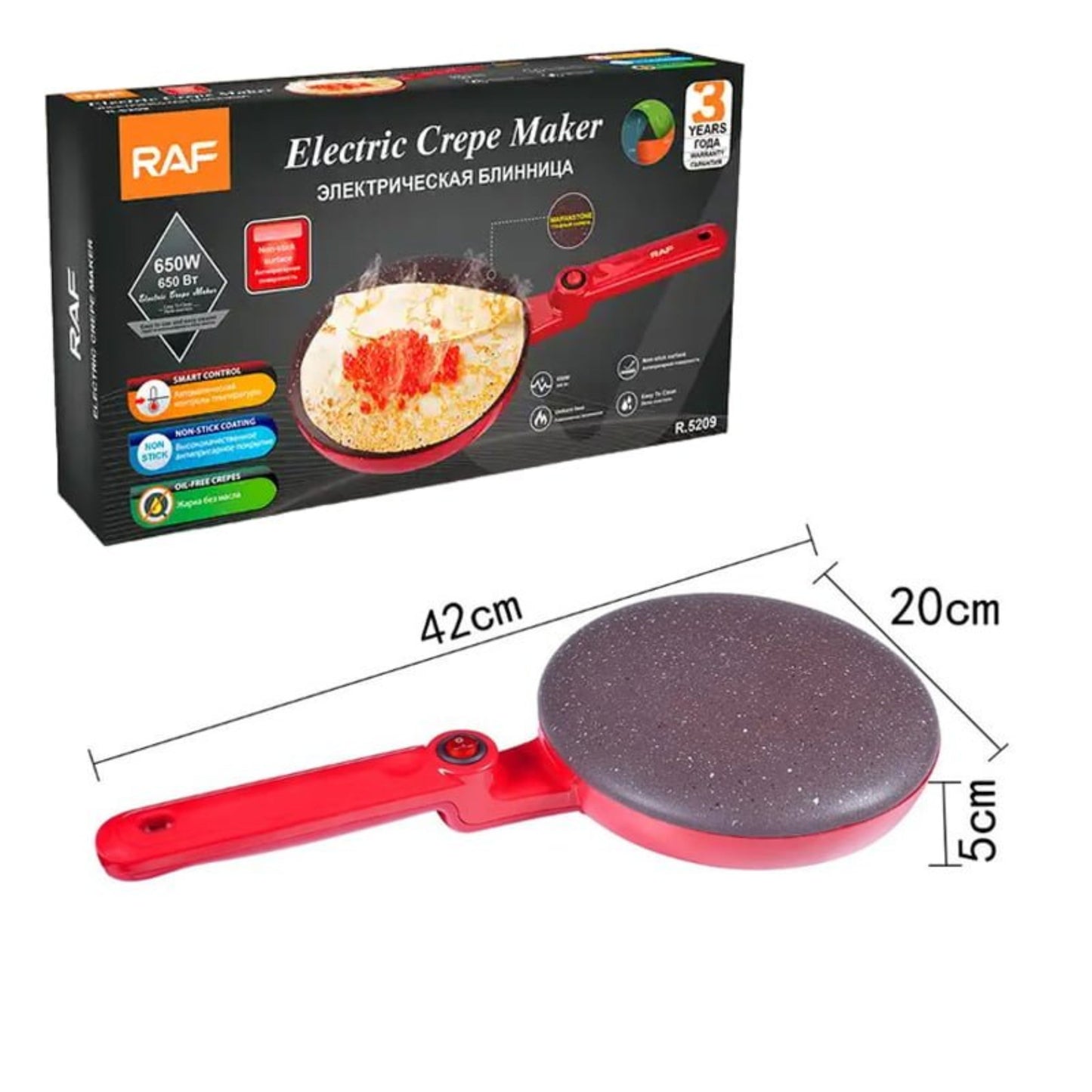 Electric Pancake Pan Electric Pancake Pan 650W