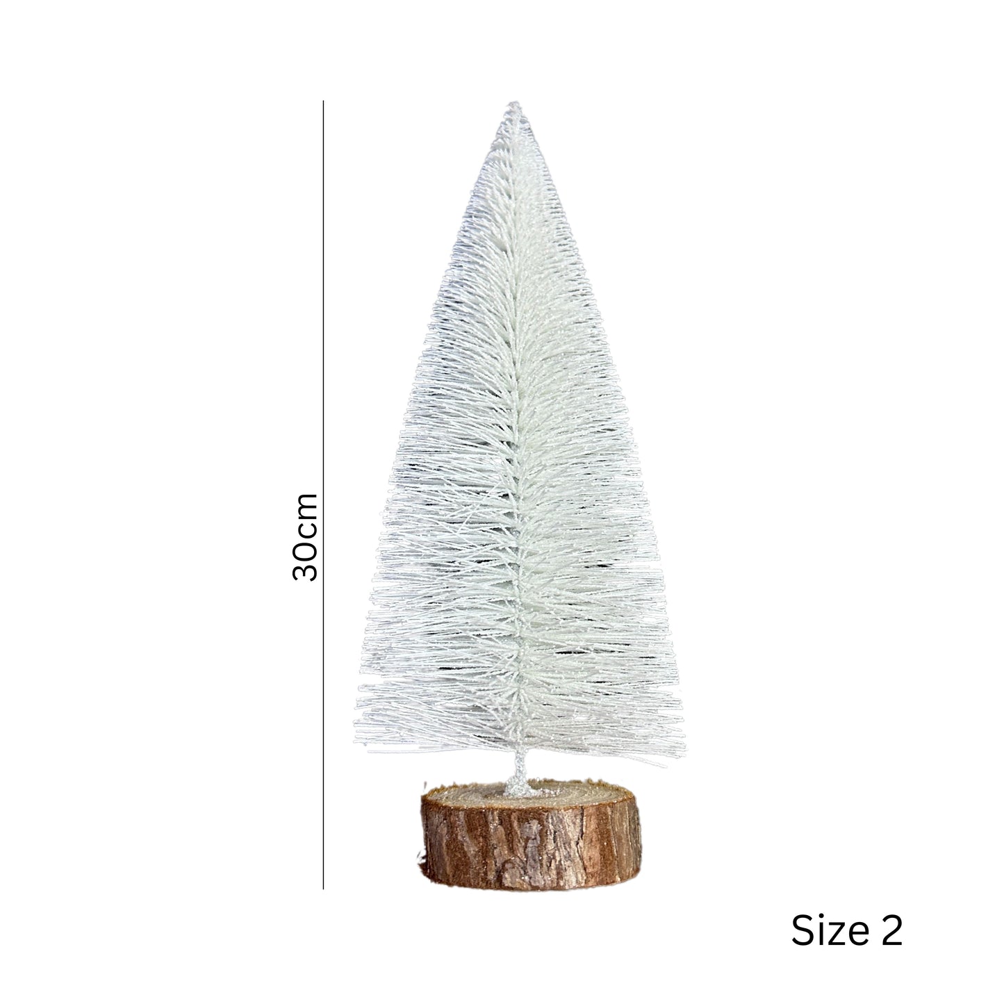 colorful christmas tree figures