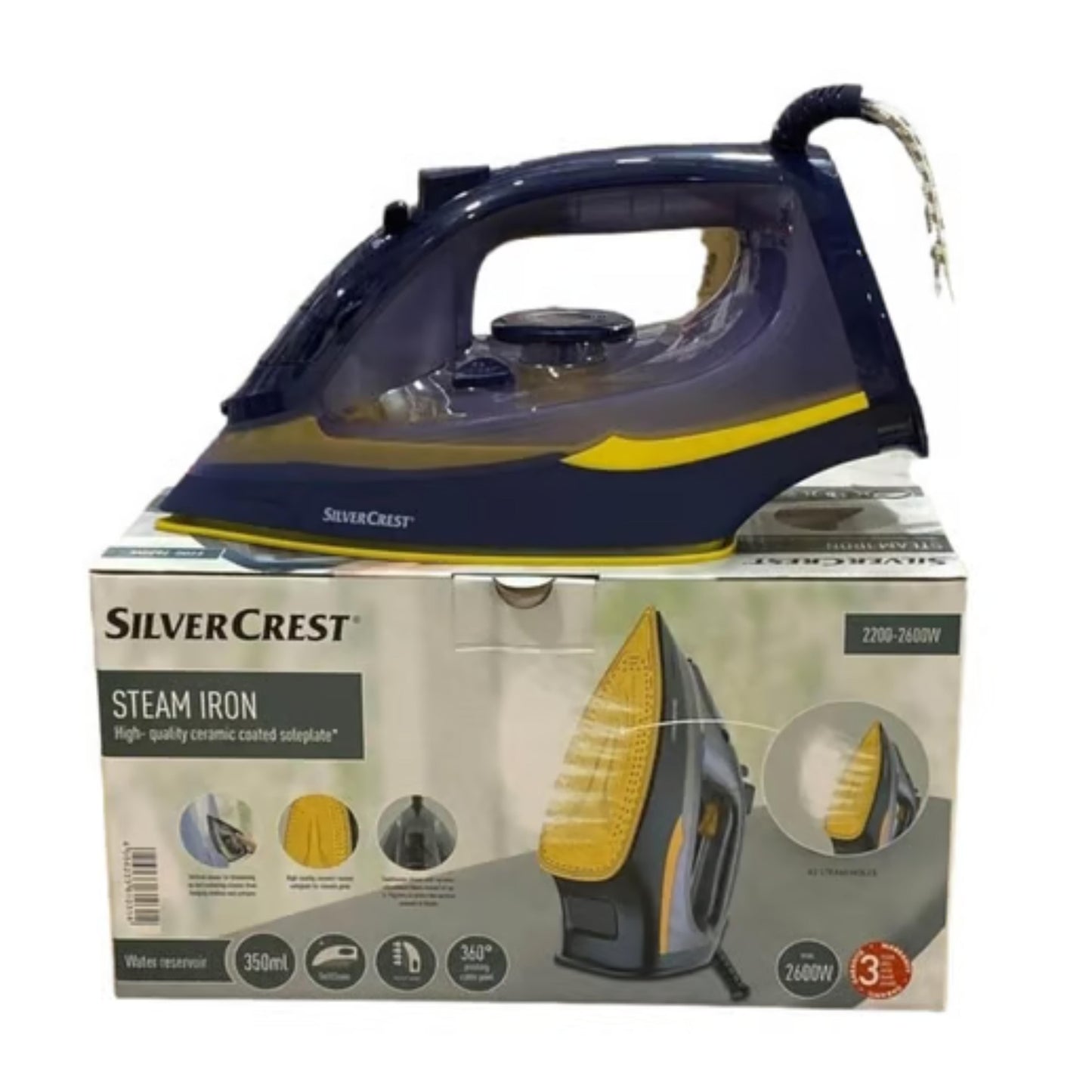 Silvercrest Steam Iron 2600 W - 350ml
