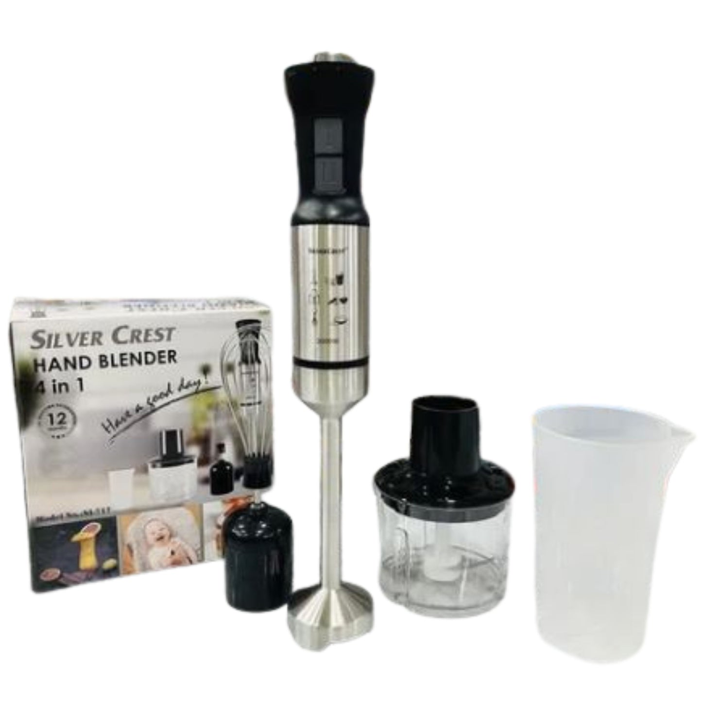 Silver Crest Hand Blender 4-in-1