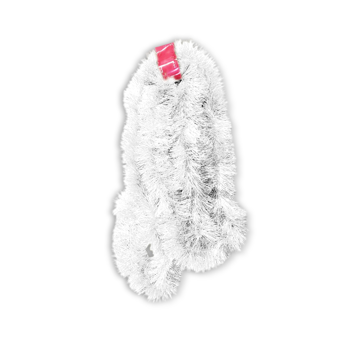 white Christmas garland 5 meters