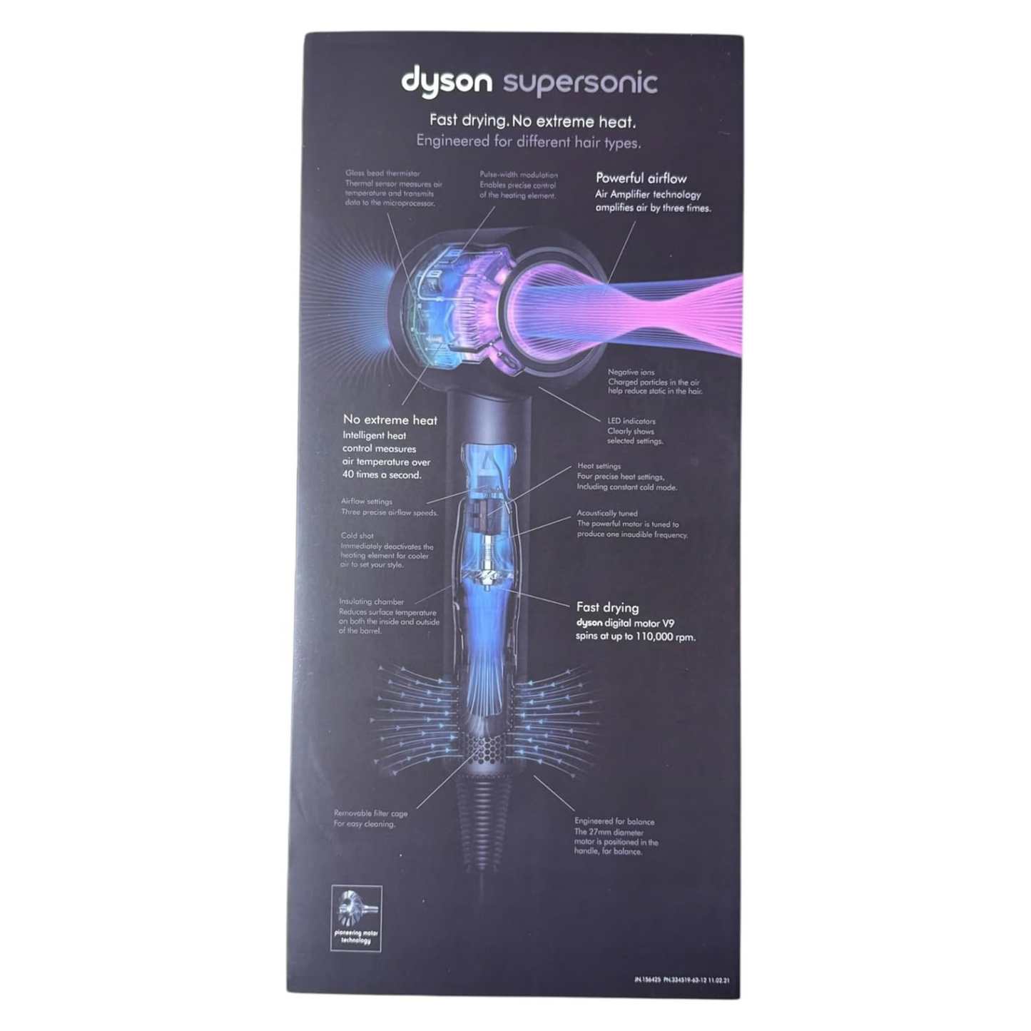 Dyson Supersonic™ hair dryer available in 2 colors