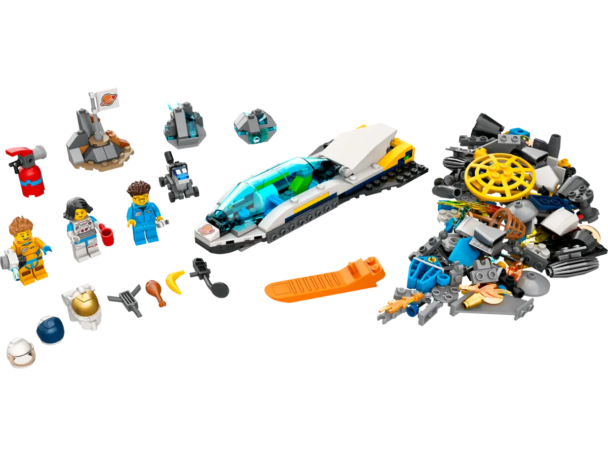 Lego Mars Spacecraft Exploration Missions