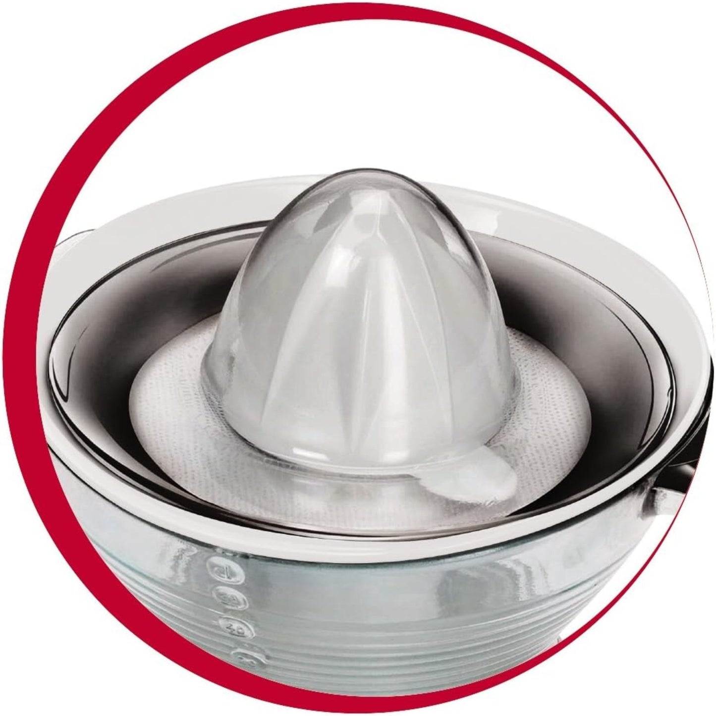 Moulinex VITAPRESS 25W Electric Juicer - transparent