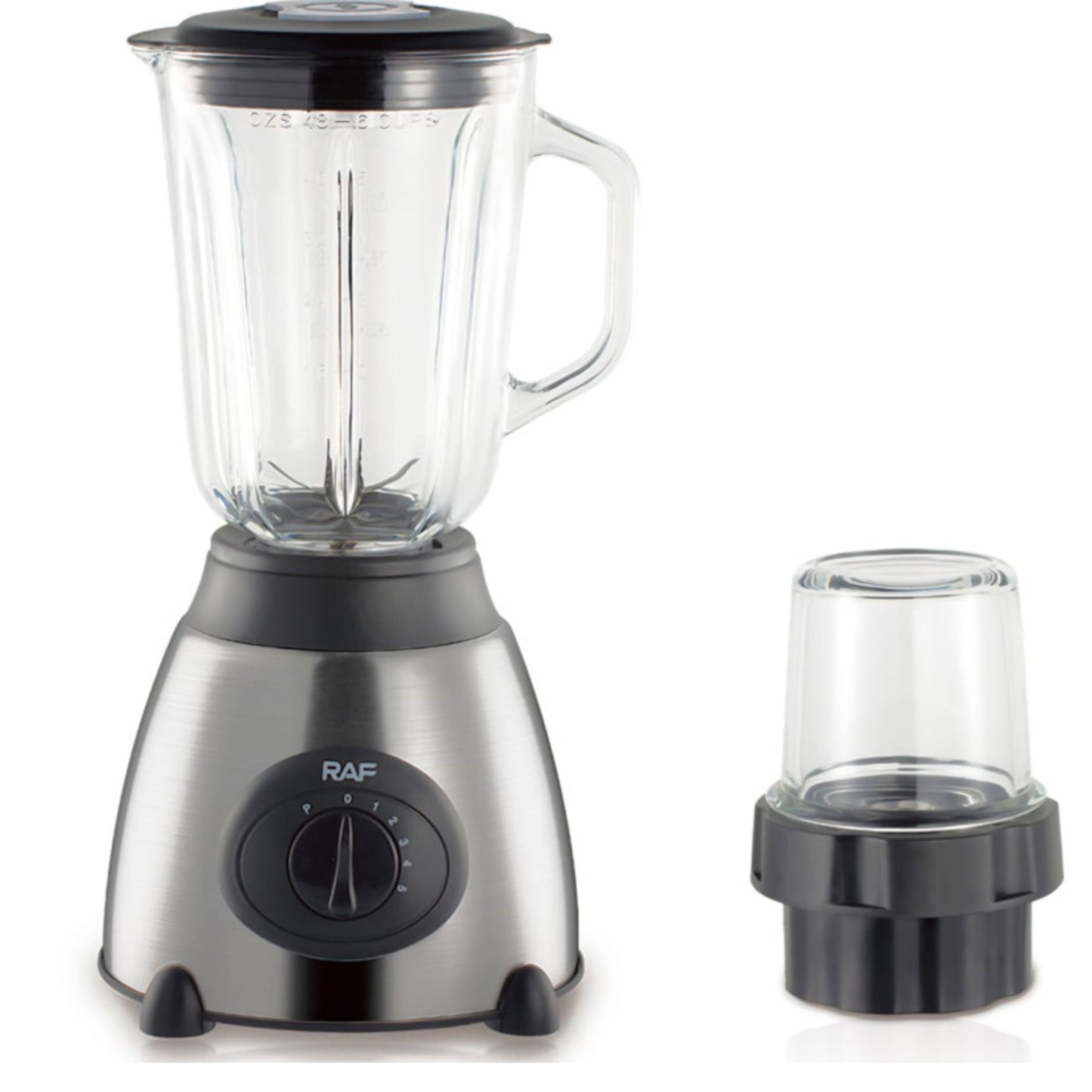 Raf stainless 3 in 1 Strong Power Electric Blender 1000W - 1.5L