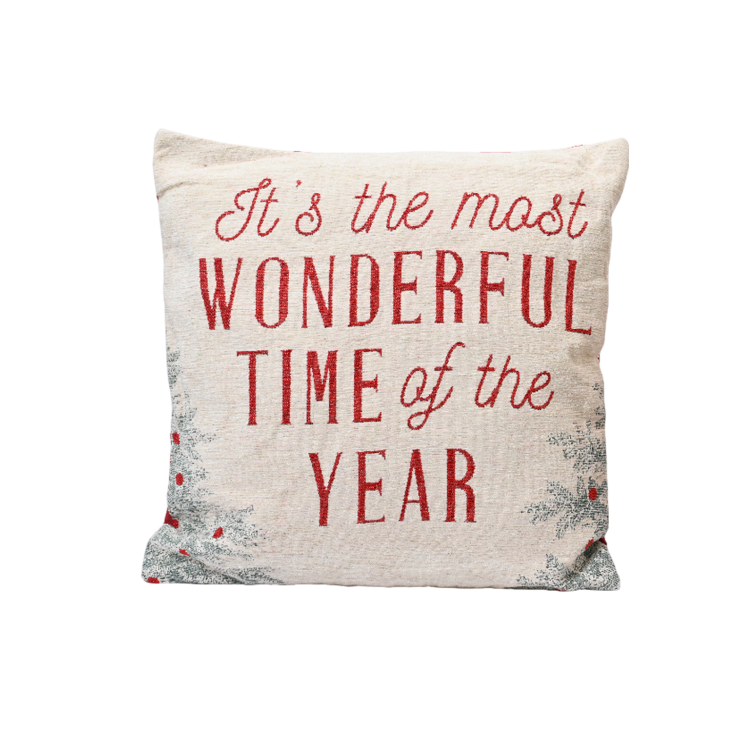 Cushion polyester cotton printed L.43cm x W.43cm x H.2.5cm