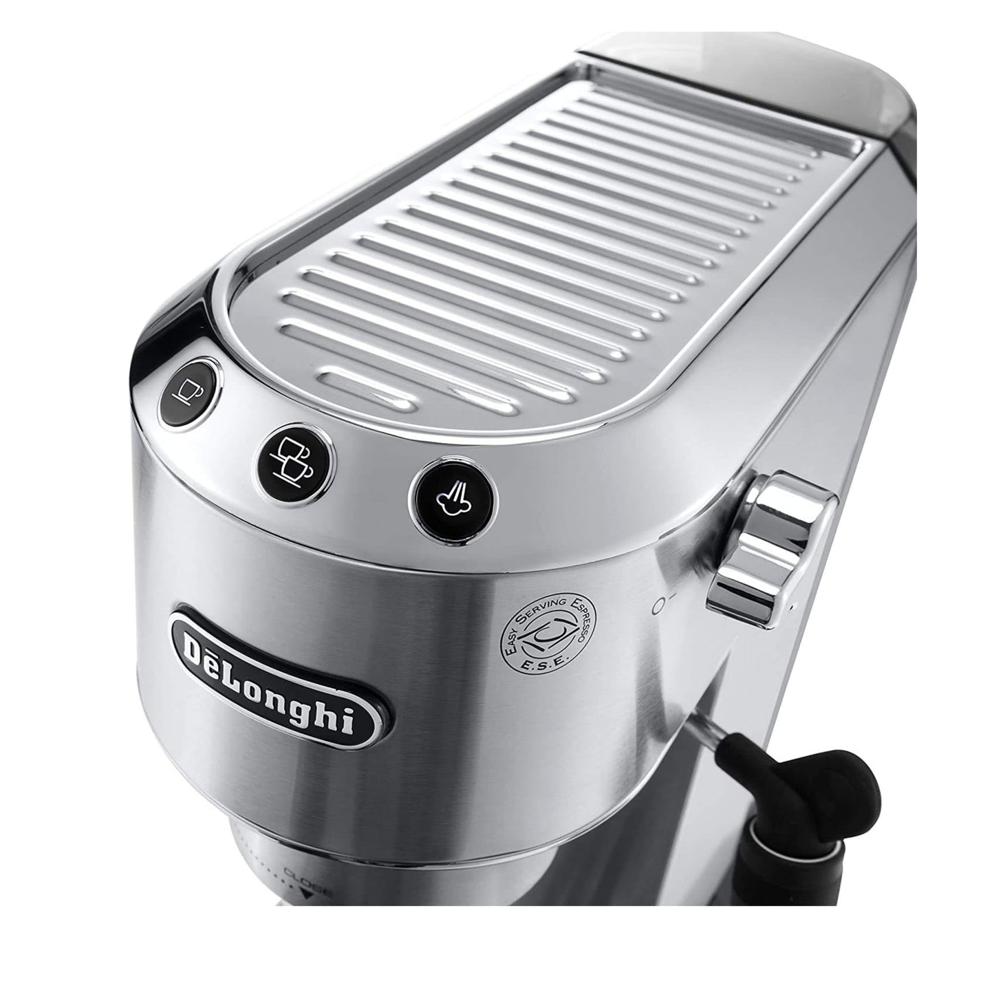 Delonghi Dedica Style Pump Espresso Coffee Machine - Stainless steel