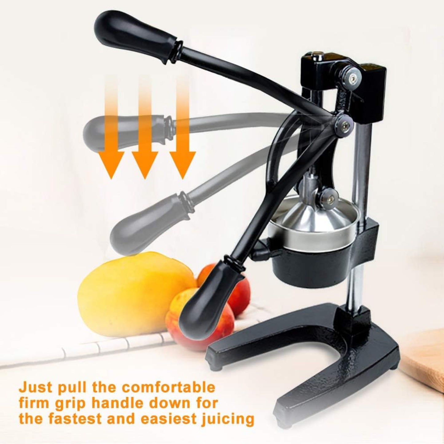 Heavy duty manual juice squeezer