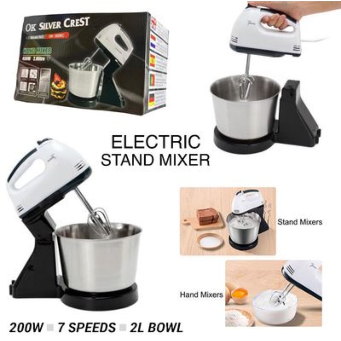 Silver Crest Electric stand mixer