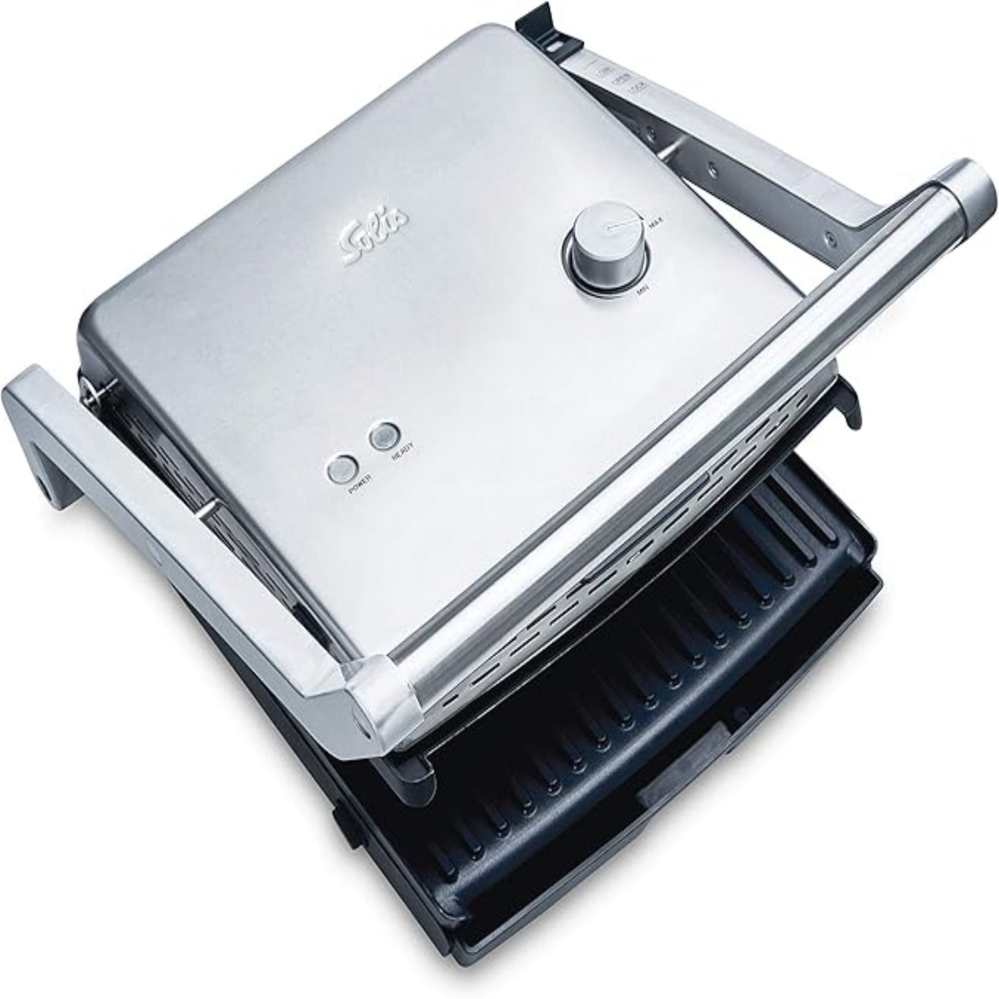 Contact Grill & More, Non Stick Waffle Plates 1800W Stainless Steel