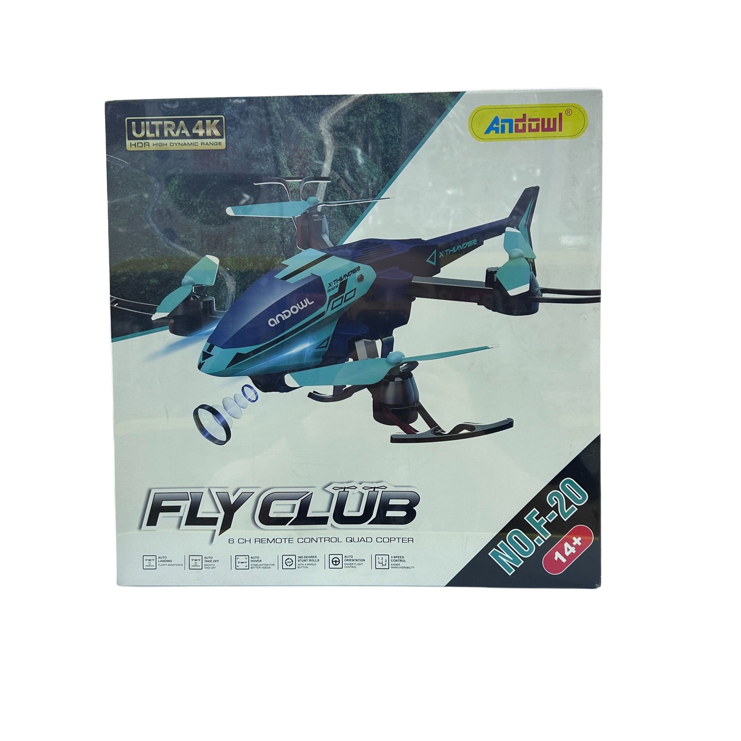 Club Drone Andowl Ultra 4K camera HD F-20 Fly
