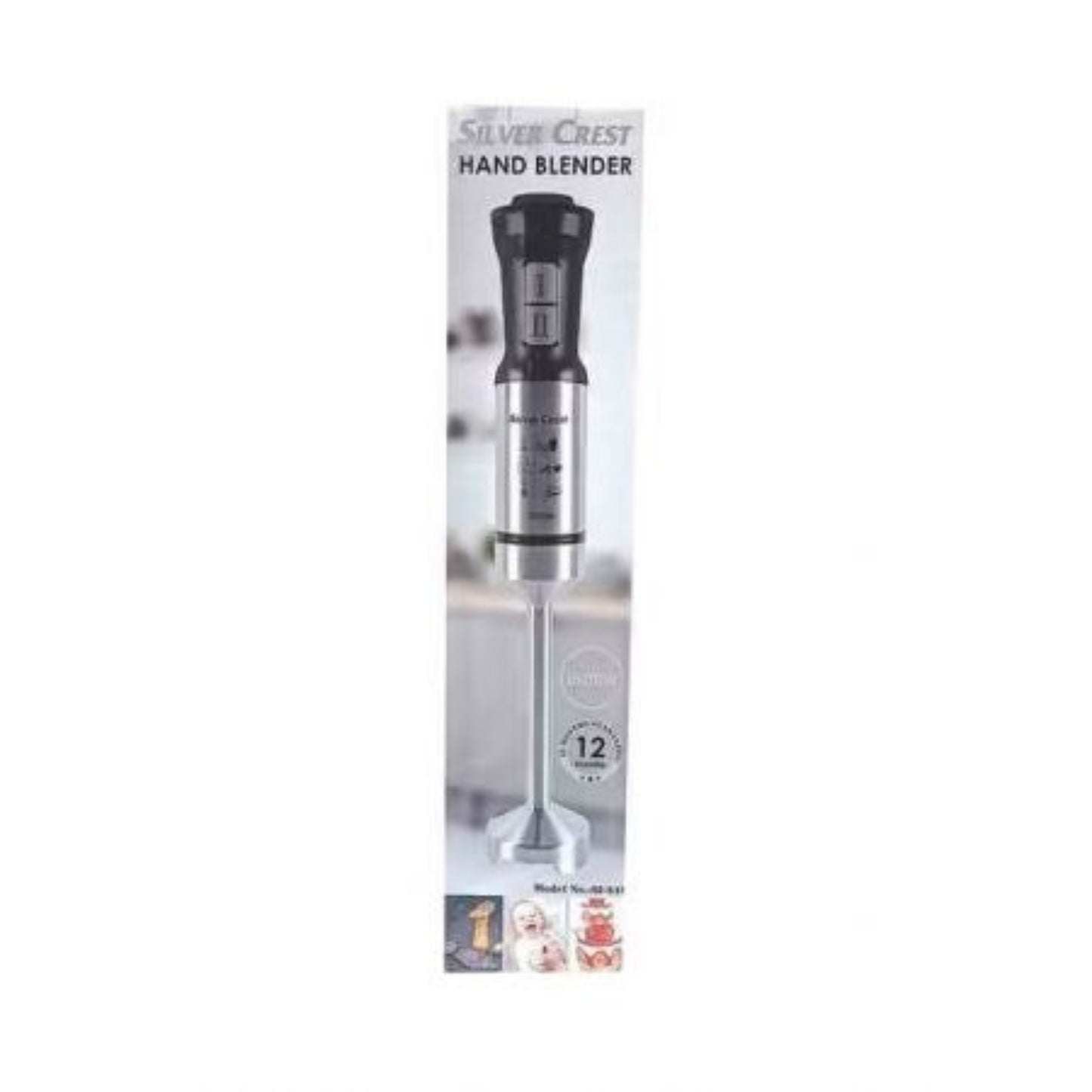 Silvercrest Hand Blender 1500 Watt Stainless Steel