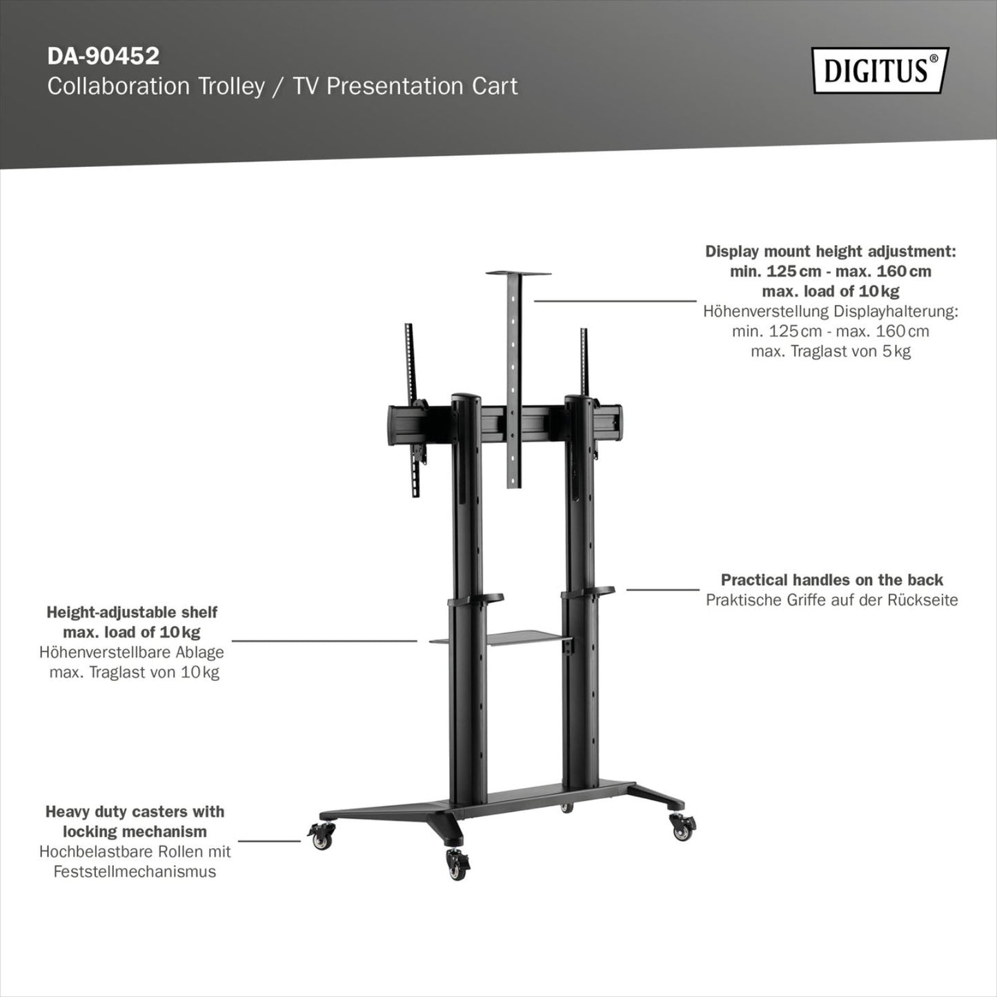 Tv Table Stand 65' to 100'