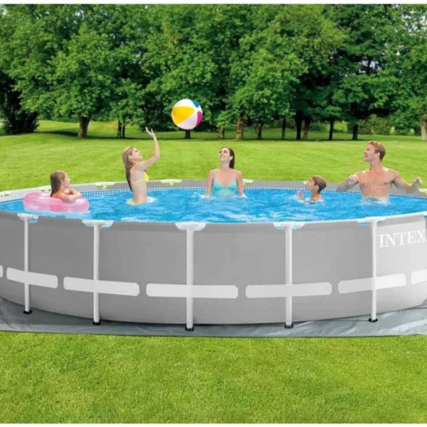 Intex round Prism Frame Pool 549cm x 122 cm