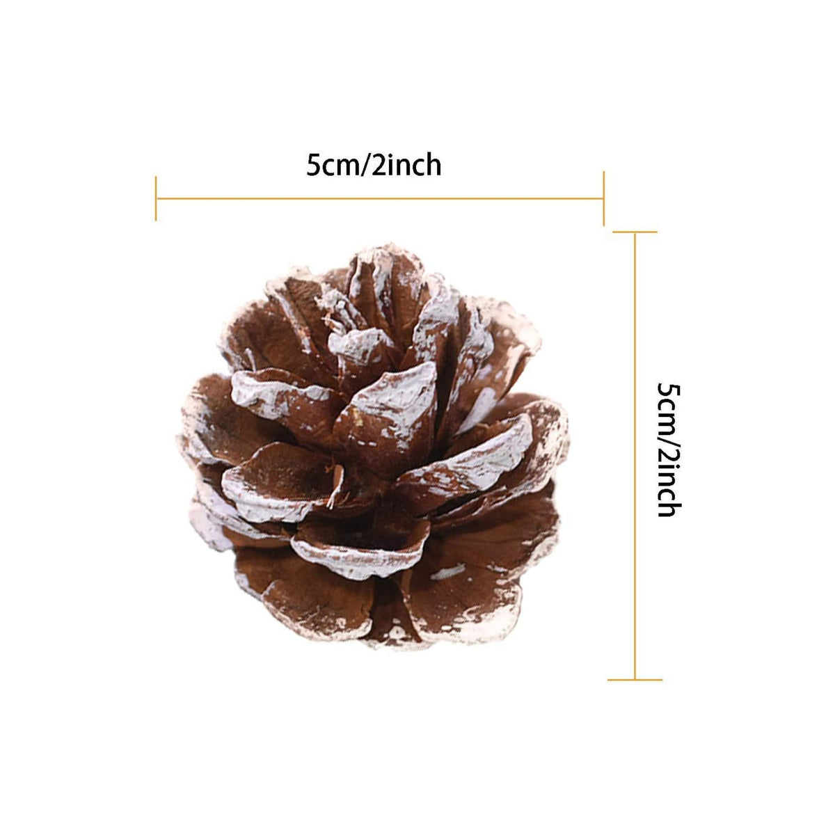 christmas pine cones - 5cm