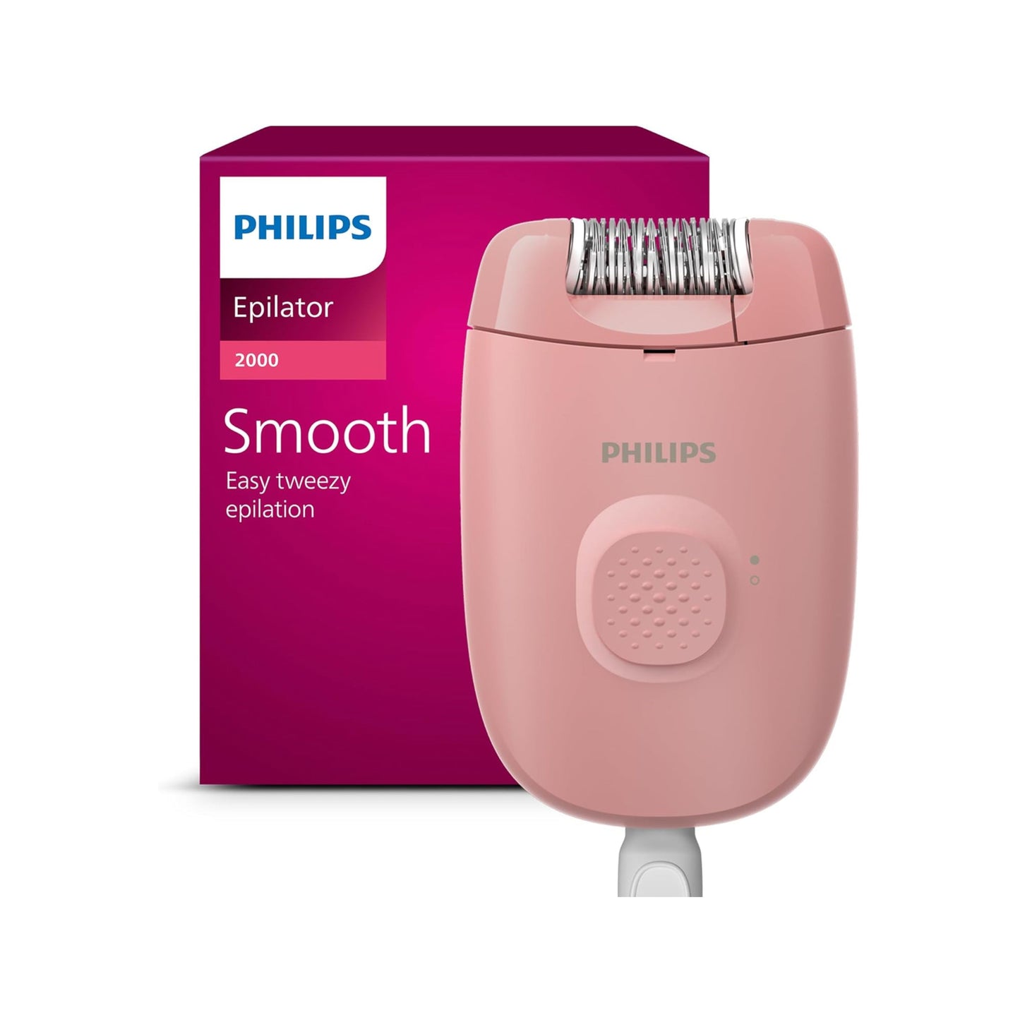 Philips Epilator Series 2000, Corded Epilator for Legs, Hair Removal Device for Women, Model