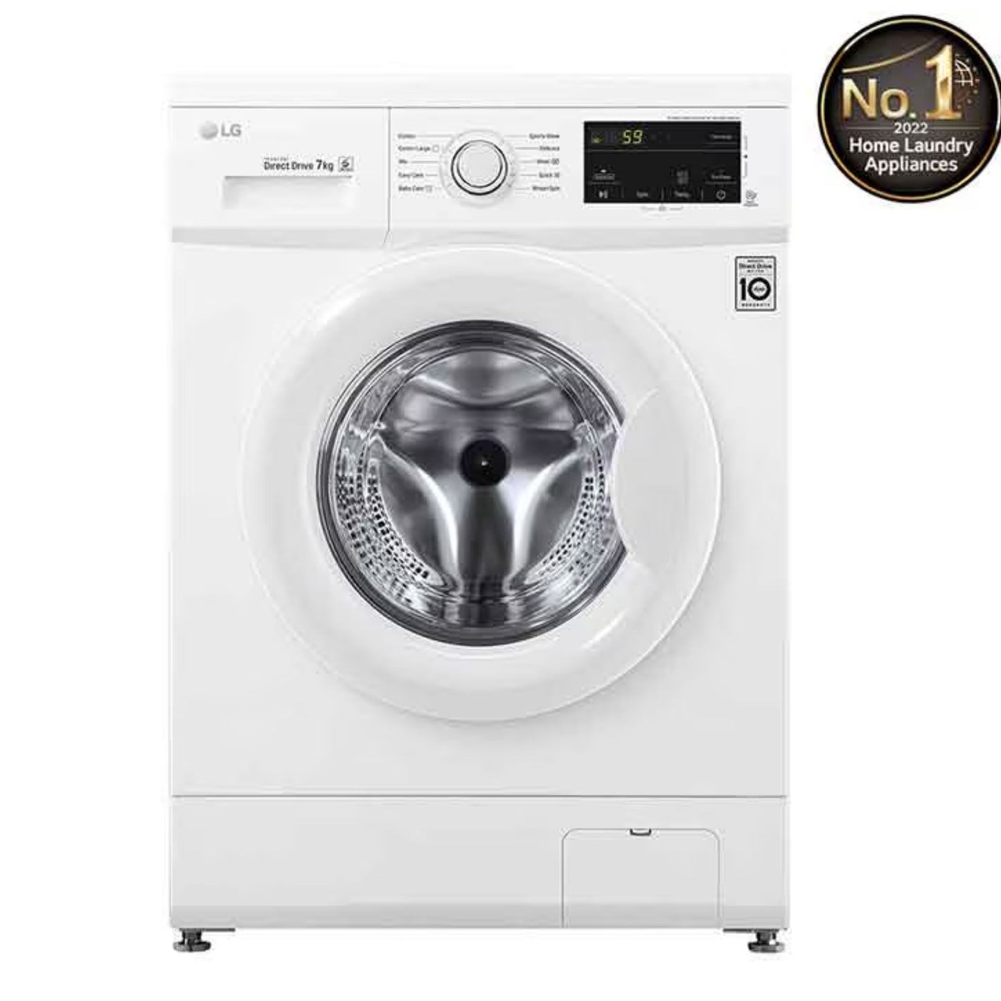 LG Washing machine 7kg - white