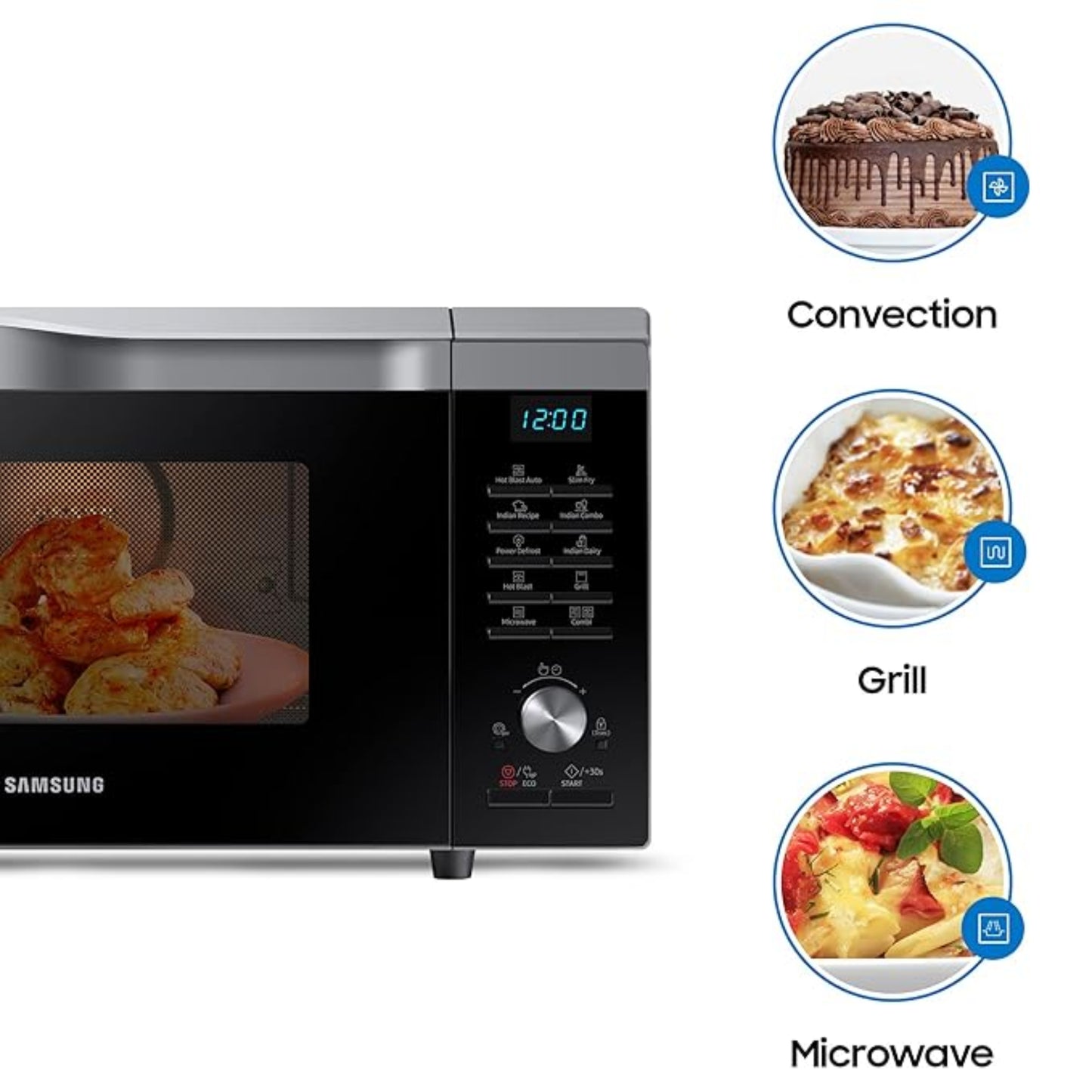Convection Microwave Oven Samsung 28L Multi Spit