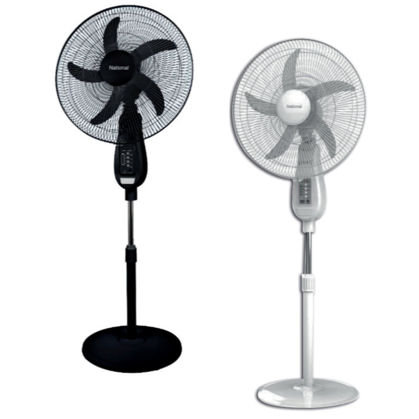 Rechargeable stand Fan 18 inch national Line with remote