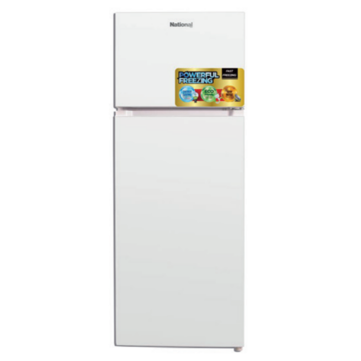 National Pro Fridge White 128 cm Height