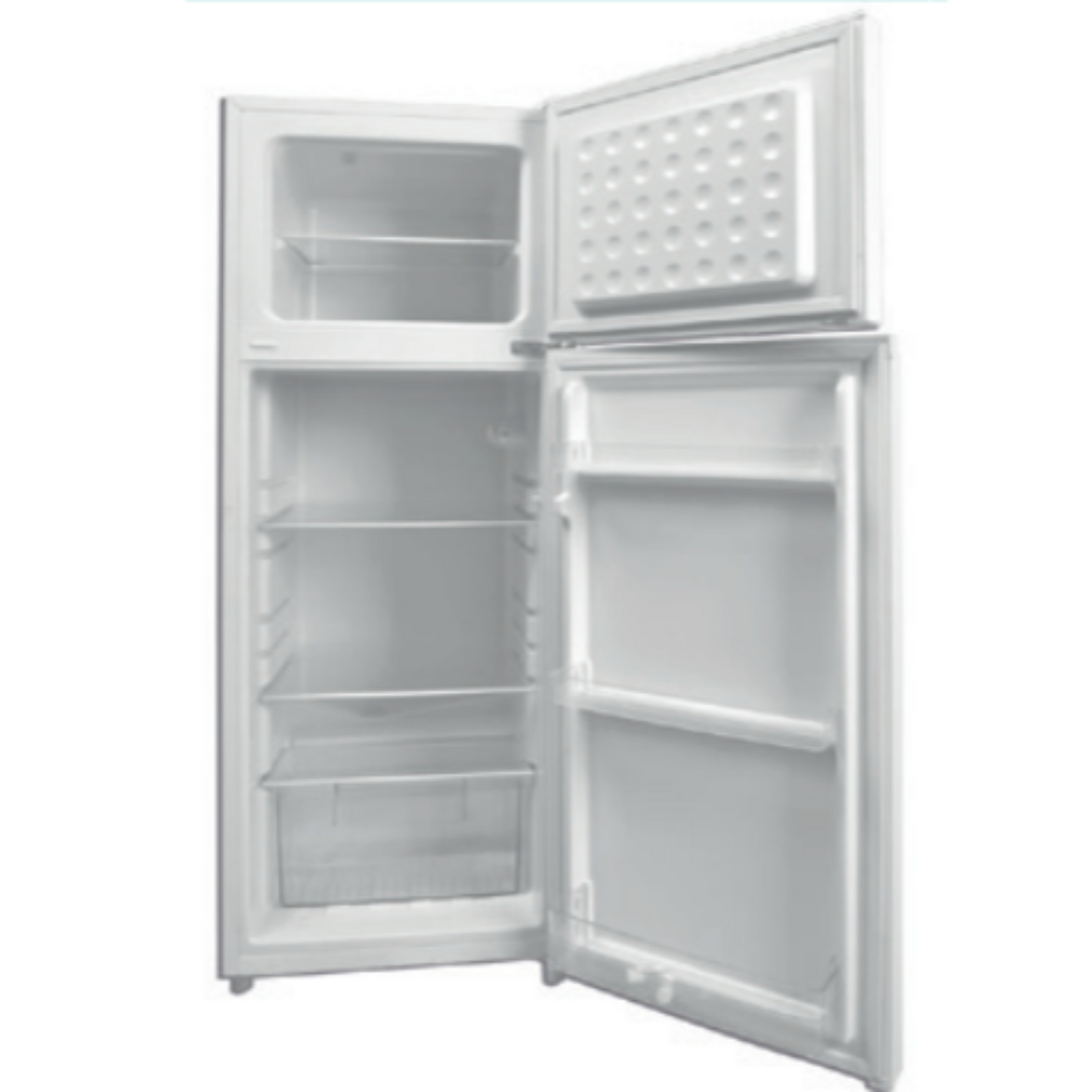 National Pro Fridge White 128 cm Height