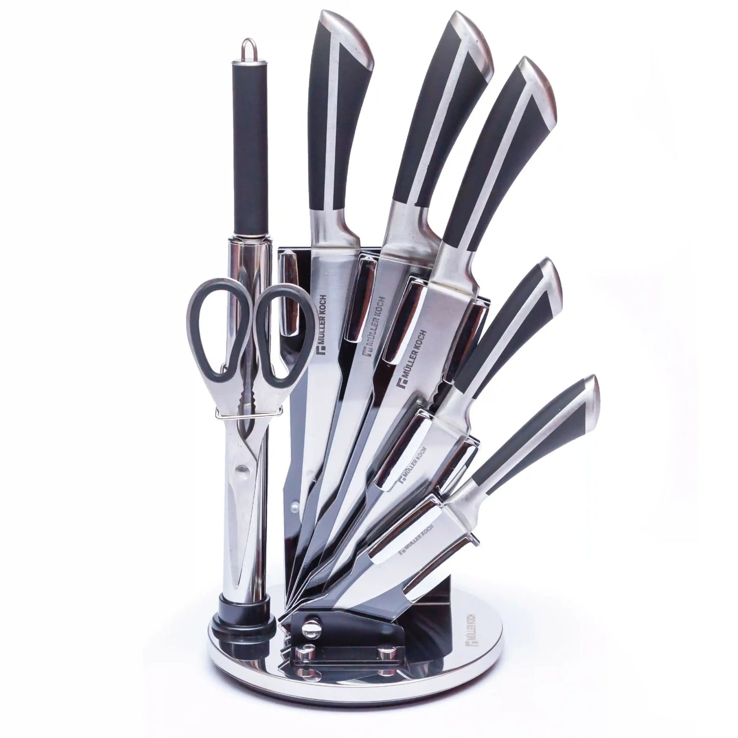 Stainless Steel Knife Set – 8 Pieces | Availalbe in 3 different colors