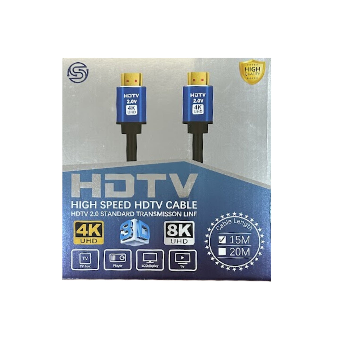 4K HDMI CABLE 15M