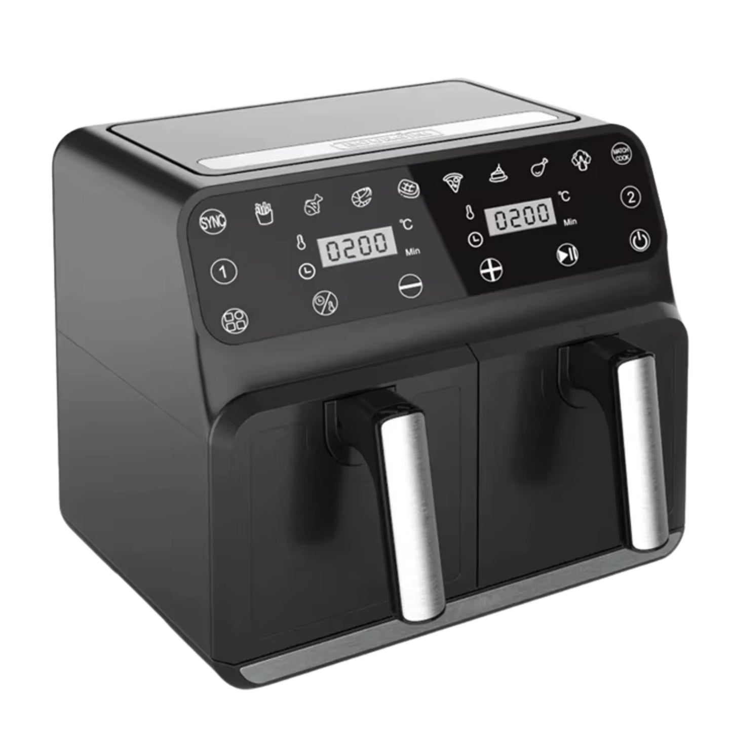 Dual Drawers Airfryer 1700W 8L