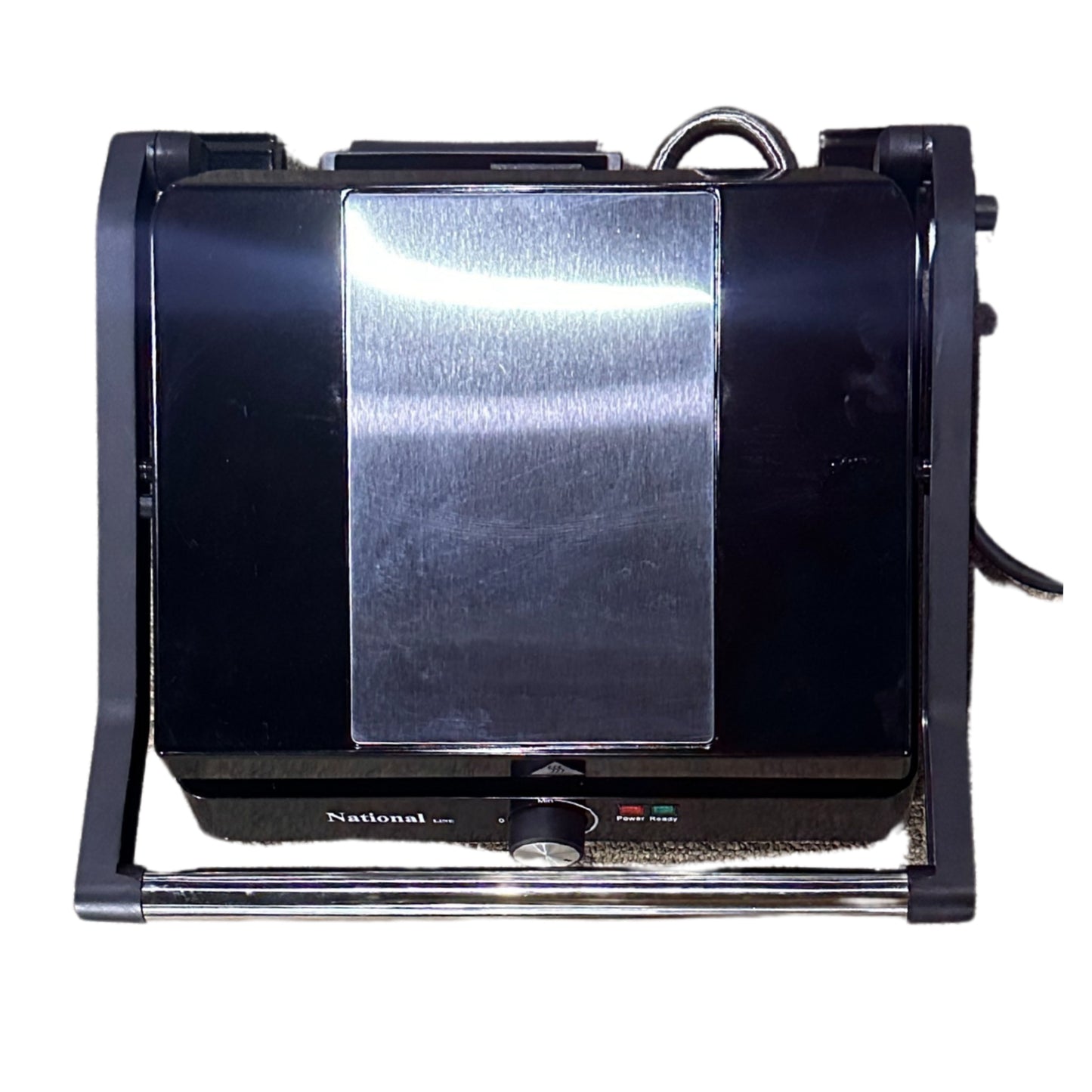 National panini Contact Grill 2200W Stainless Steel