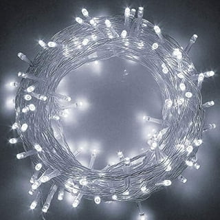 Led lights - white wire 100 lamps