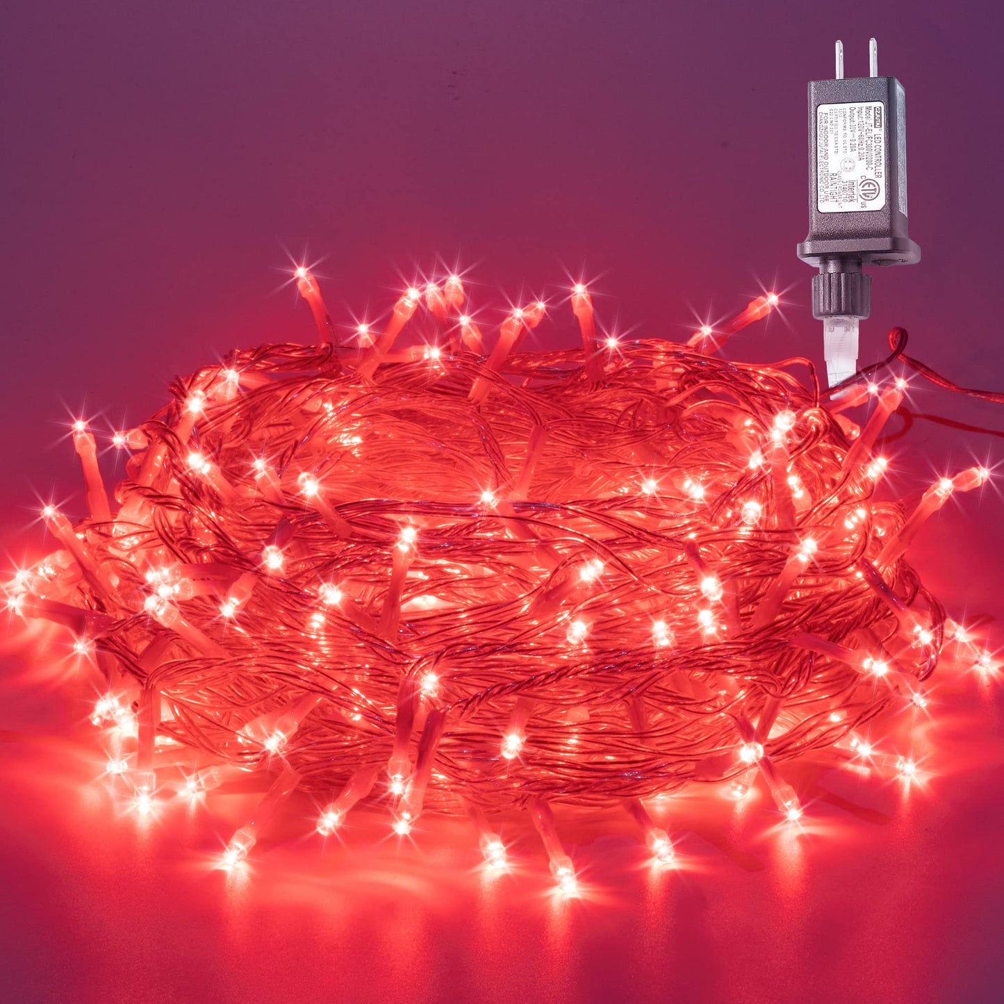 Led lights - white wire 100 lamps