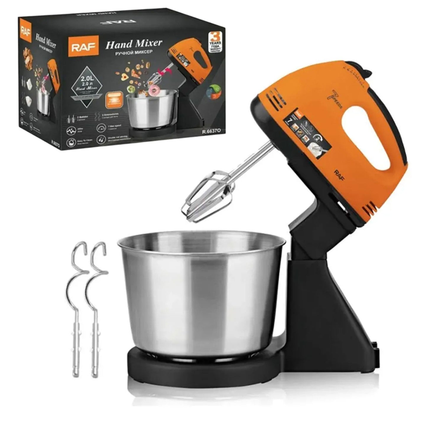 Raf Electric stand mixer - 2L