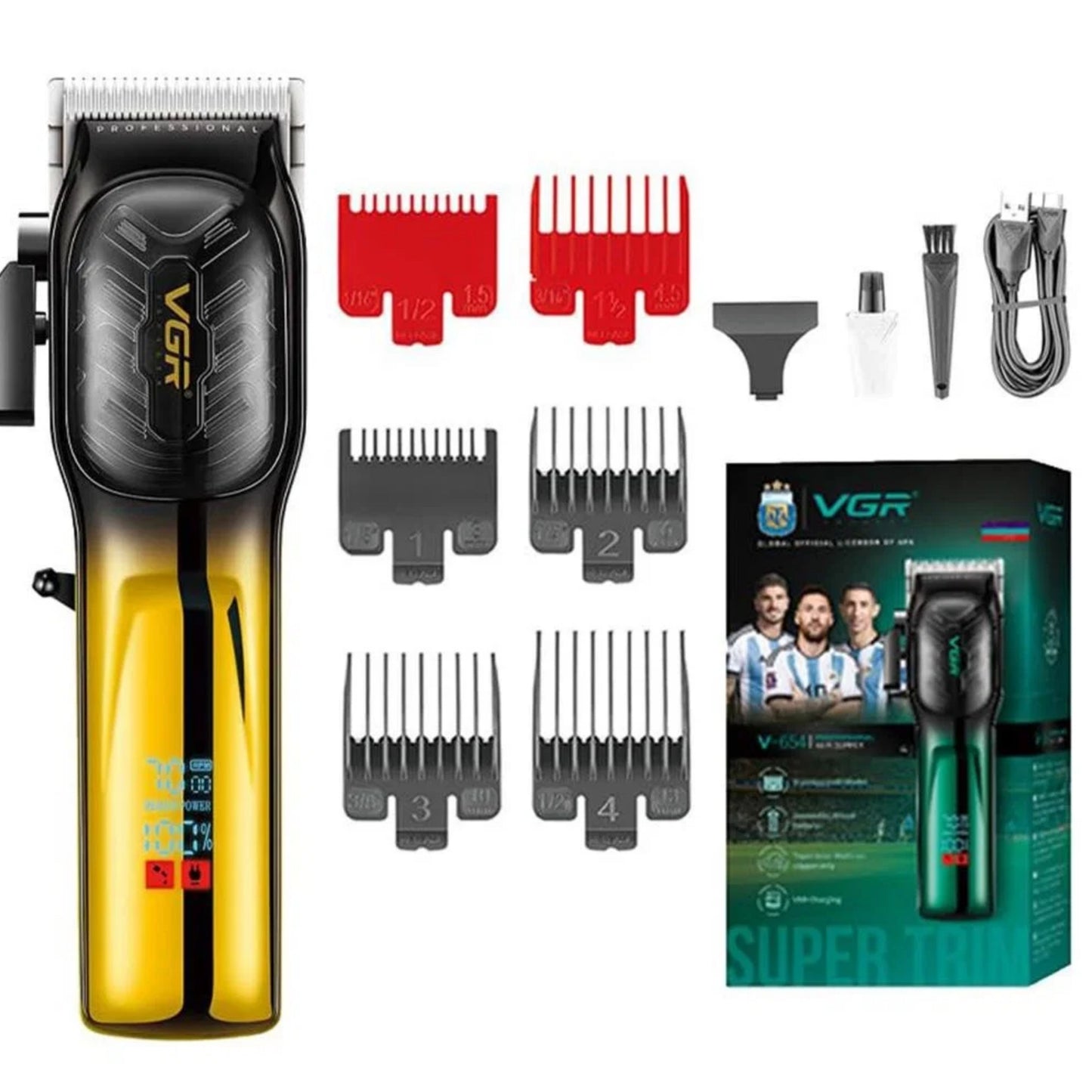 VGR Professional Hair Clipper V-654