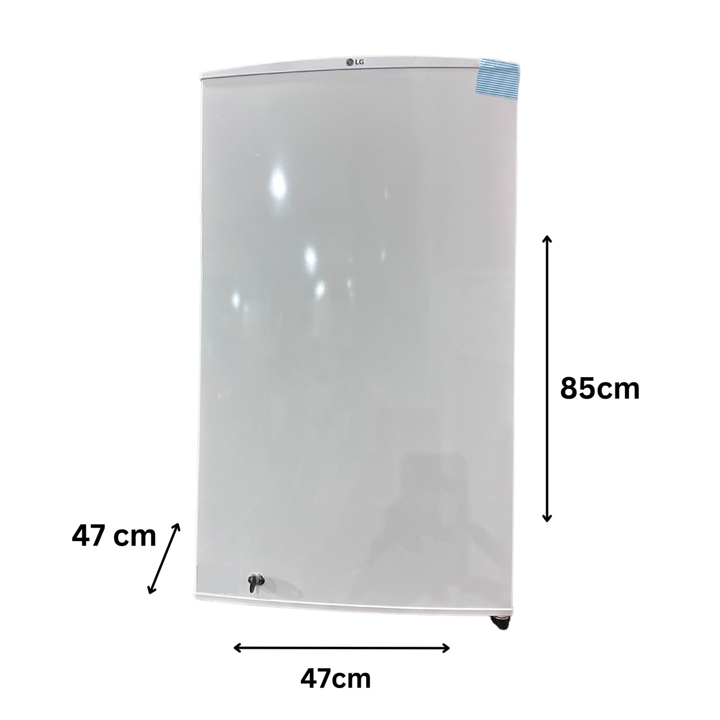 LG Fridge White 85 cm Height