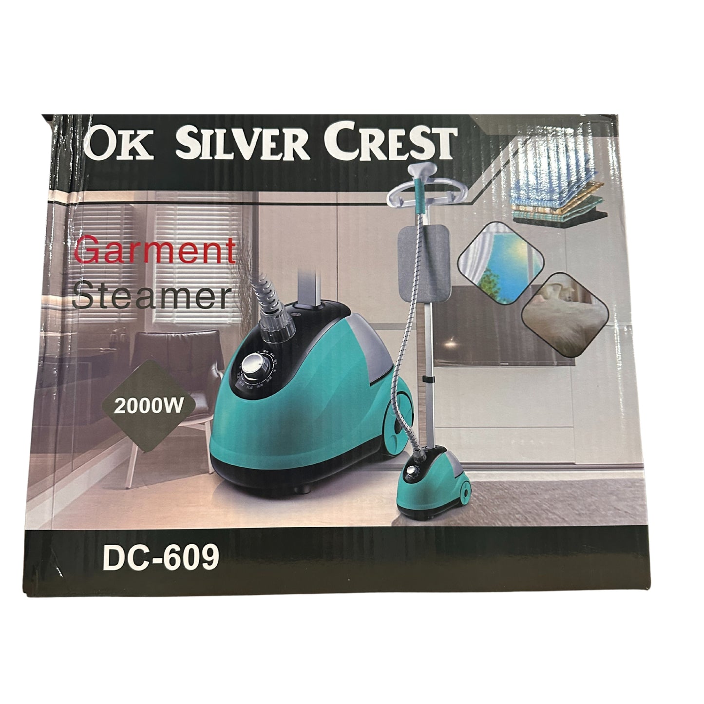 OK Silver crest Garment Steamer 2000W 3.6L