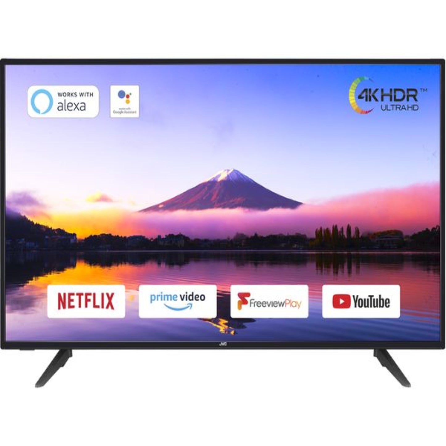 JVC, 50" Smart Google TV 4K UHD QuadCore Processor Powered By Vidaa Google TV