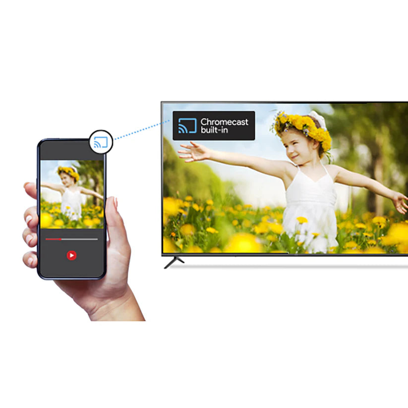 JVC 65 inch Edgeless 4K Google TV
