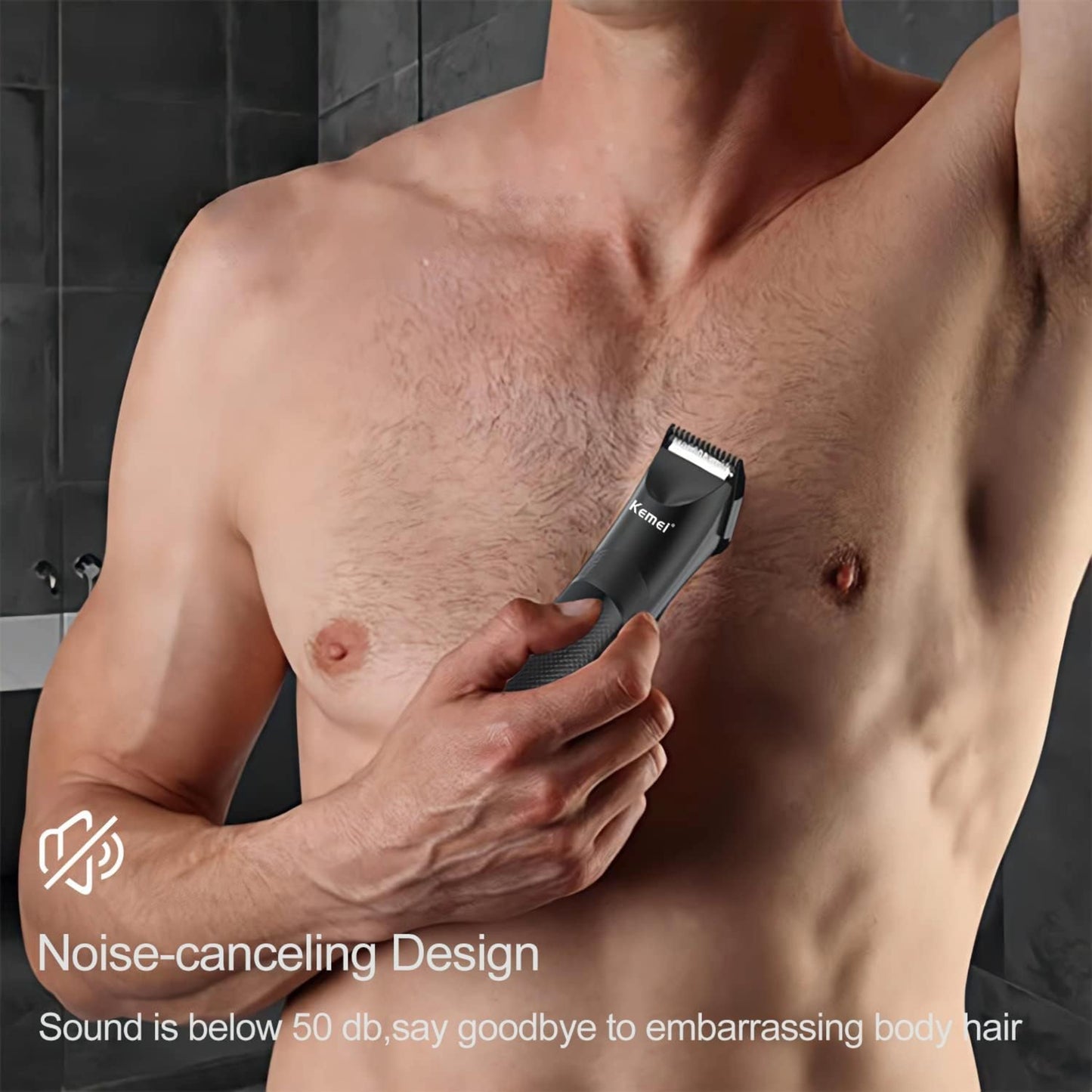KEMEI Body Trimmer for Men,