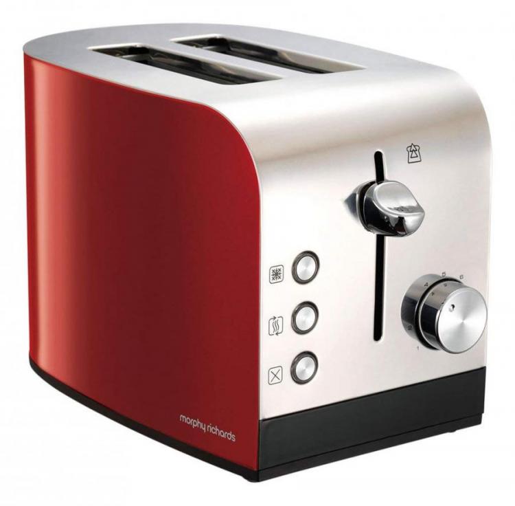 Toaster red 2 Slice 850W