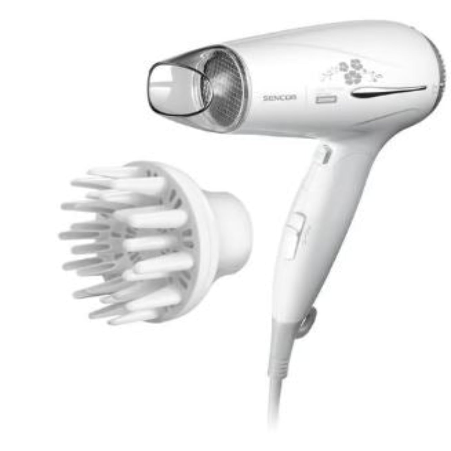 Sencor foldable handle hair dryer 2000W, 3 Heats, 2 Speed