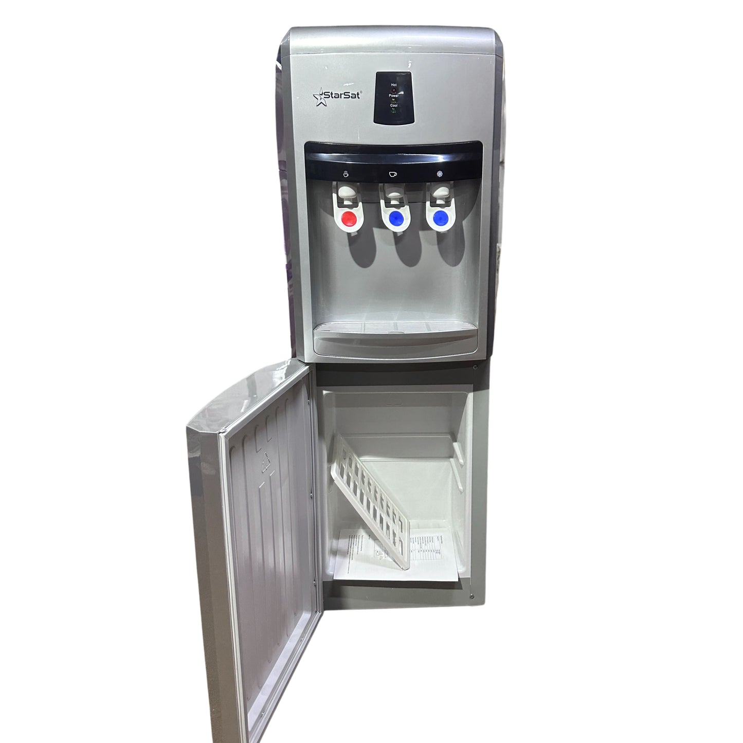 Starsat water dispenser with cabinet