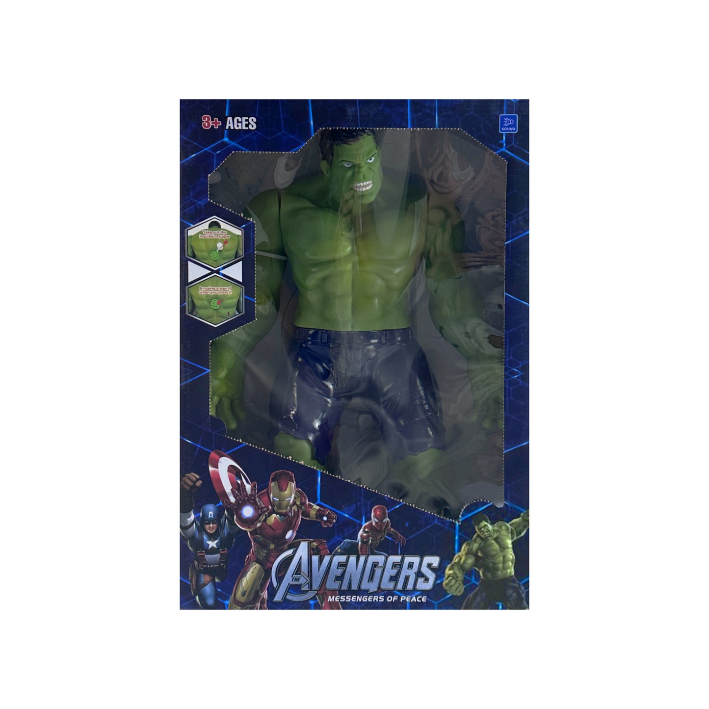 HULK Avenger Figure With Sound