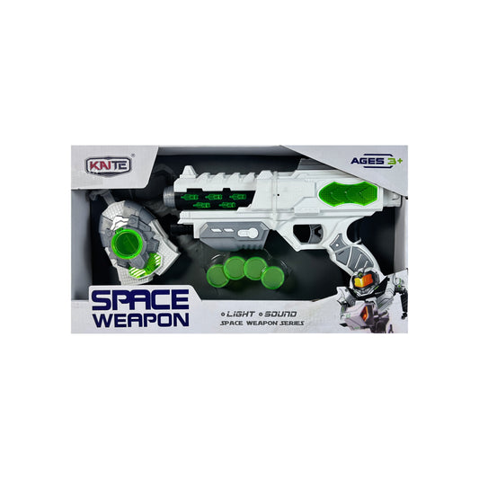 Space Weapon Light And Sound White Colour