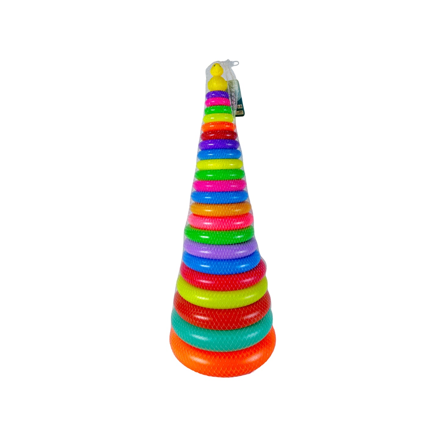 Stacking Rainbow Ring Tower