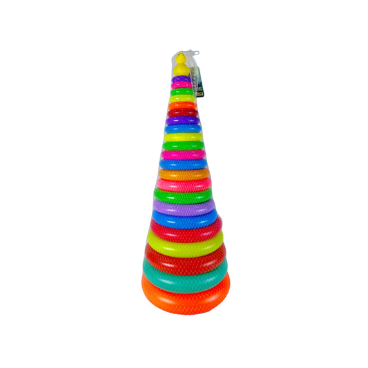 Stacking Rainbow Ring Tower