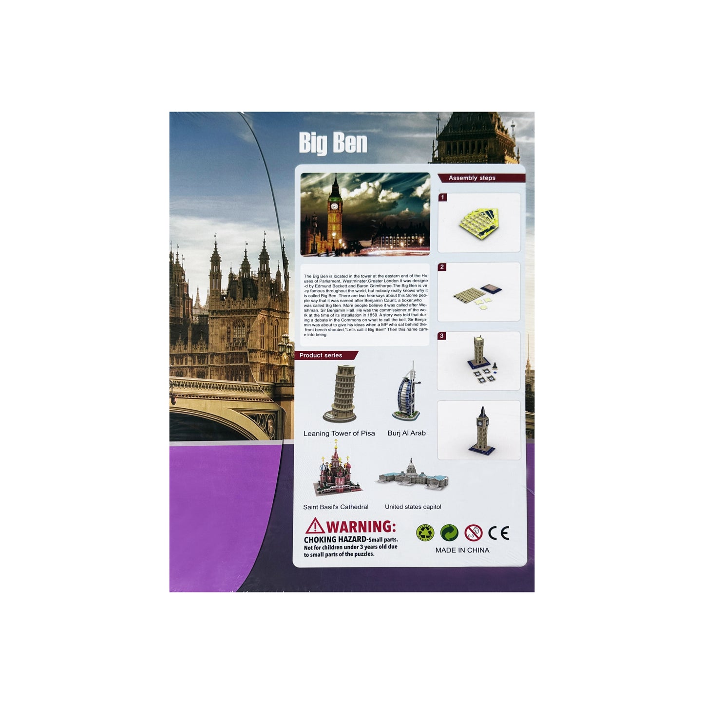 3D Puzzle Big Ben