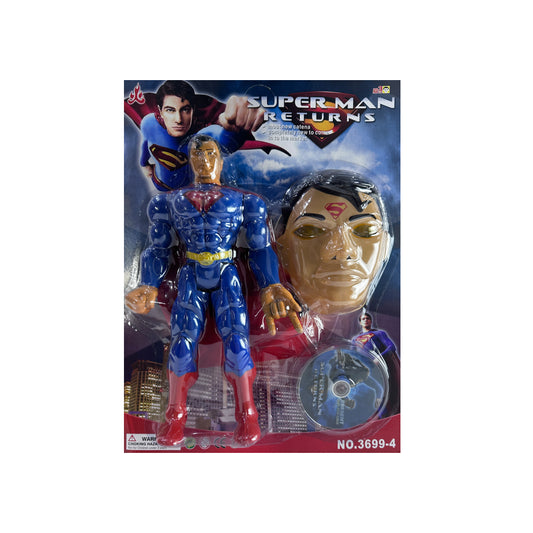 SUPERMAN Super Hero With CD And Mask